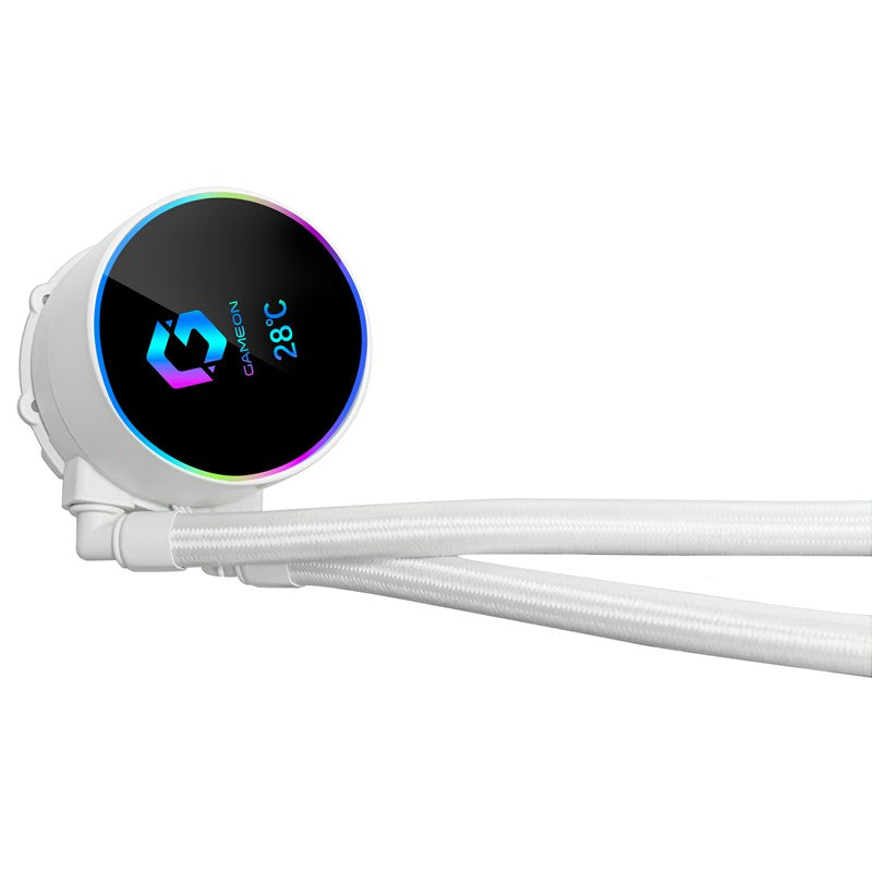 GAMEON KRAKEN A380 240mm Liquid CPU Cooler - White GAMEON KRAKEN A380 240mm Liquid CPU Cooler - White